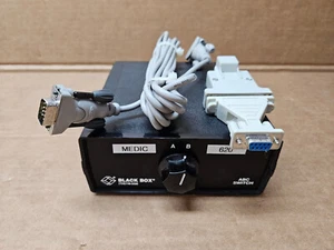 Black Box SWL780A-FFF HD15 SVGA 2 to 1 Manual Switch FFF W/Accessories - Picture 1 of 4
