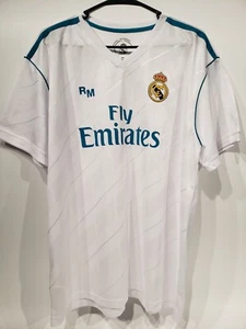 Official Real Madrid Soccer Jersey La Liga Size XL 2017 Futbol Soccer - Picture 1 of 6