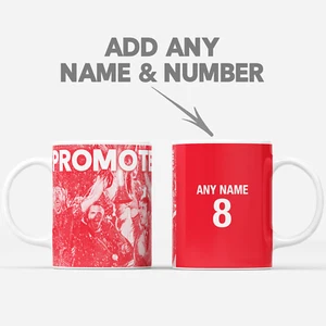 Tazza Caffè Personalizzata Wrexham 2023 Promossa Campioni Ispirata Calcio Regalo - Foto 1 di 10