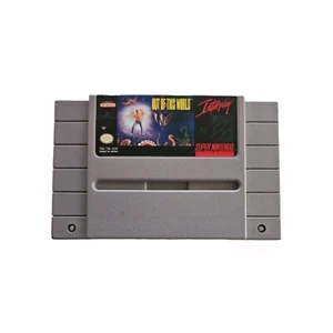 Out of This World SNES Cartidge (Super Nintendo Entertainment System, 1992) - Picture 1 of 2