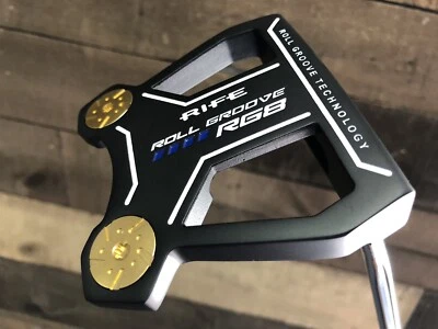 DEMO Rife Golf Roll Groove Technology Series RH RG8 Mallet Putter 34" 725-NB6L - Image 1 of 4