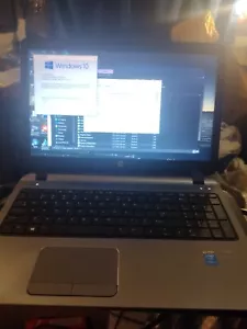 HP Probook 450 G2 Intel core i3-4005U 1.70GHz 12GB RAM 250GB HDD Win10Pro - Picture 1 of 11