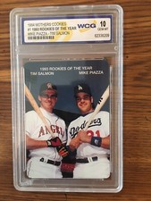 1994 Mike Piazza Mother’s Cookies Rookies Of The Year HOF