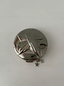 Debbie J Palmer Silvertone Star Compact mit Spiegel - Bild 1 von 8