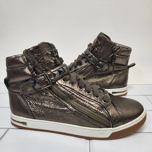 Michael Kors Designer Aq13e Women's High-Top Sneakers US Size 8M - Picture 1 of 7