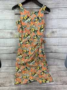 New Patagonia Womens Size 4 Pataloha Tropical Dress Peach Sherbet Orange Aloha - Picture 1 of 7
