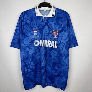 TRANMERE ROVERS 1991 1992 AWAY FOOTBALL SHIRT FUSSBALL TRIKOT VINTAGE Gr. 46/48 HERREN - Bild 1 von 24