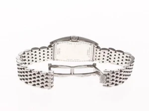 Bedat & Co.No.3 Diamond Bezel Quartz Ladies Watch Stainless steel Square Silver - Picture 1 of 6
