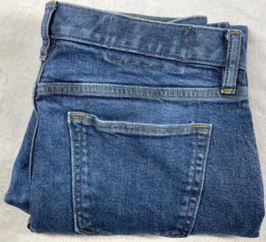 Banana Republic Jeans Mens 33x30 Blue Denim Straight Fit Straight Leg Preppy - Picture 1 of 12