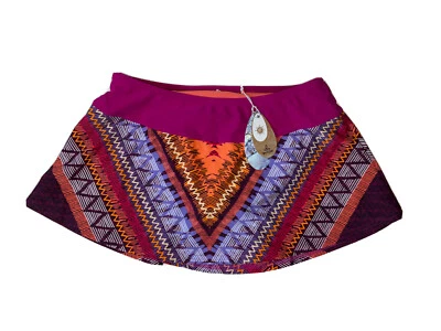Saia PRANA Feminina XS Roxa Natação Praia Exercício Fitness Esporte Forrado SAKTI Nova - Imagem 1 de 4