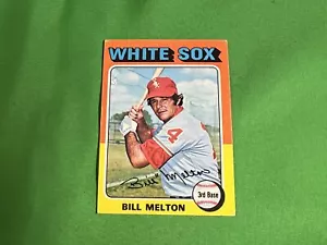 1975 Topps Mini #11 Bill Melton Chicago White Sox - Picture 1 of 1