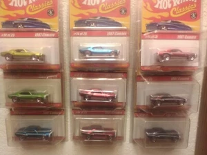 Hot Wheels Classics Series 1 1967 Camaro Complete Set With All Variations VHTF - Picture 1 of 12