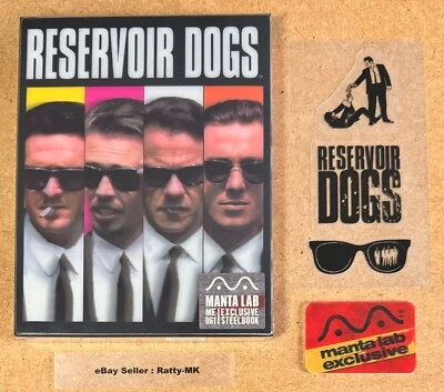 RESERVOIR DOGS - MANTA LAB LENTICULAR 4K BLU RAY STEELBOOK - NEW & SEALED - Image 1 of 4