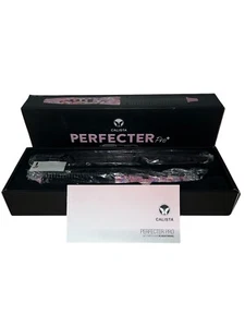Calista Perfecter Pro+ Heated Round Brush PF002B Curling 0.75"~ Pink Floral - Picture 1 of 2