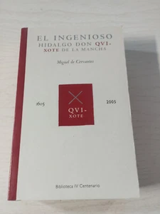 El Ingenioso Hidalgo Don Quijote de la Mancha Miguel de Cervantes 2003 LIBRO Am - Imagen 1 de 4