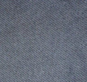 1960s Diagonal Stripe Weave Wool Navy Blue/Black W: 60" L: 1 Yard 23" - Picture 1 of 5