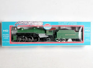 MODEL POWER HO 6648 LOCOMOTIVE VAPEUR PACIFIC SOUTHERN JET DE FUMEE, FONCTIONNE! - Foto 1 di 7