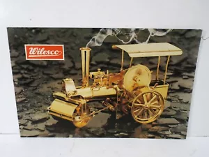 WILESCO LIVE STEAM OLD SMOKEY DEALERS CARD SHOP SIGN 14 X 9" EXCELLENT  (B82) - Picture 1 of 1