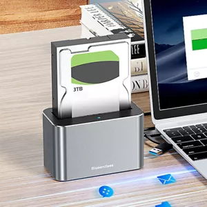 Hard Drive Dock SAS To USB 3.0 Adapter 5Gbps for 2.5/3.5 Inch SATA/SAS HDD SSD - Picture 1 of 8