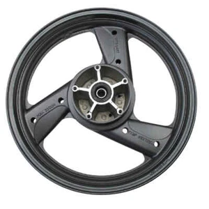 Felge Alufelge hinten 3.5x17 silber Scheibenbremse Kreidler Street 125 DD - Bild 1 von 3
