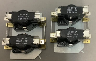 2PK OF Mars Electric Heat Sequencer Main Switches 21P93 33233 (B56) - Image 1 of 4