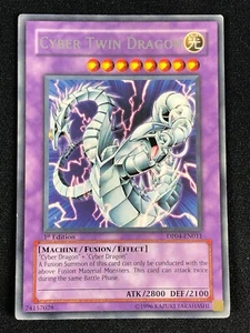 YUGIOH CYBER ZEHN DRACHE 1. DP04-DE011 RARE (MP) - Bild 1 von 1
