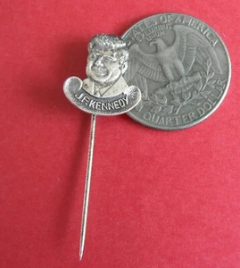 very old lapel pin JOHN F. KENNEDY (#34) - Picture 1 of 1