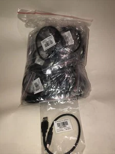 (50) USB 3.0 Type A Male to B Micro Sync data Mobile hard disk data cable 30cm - Picture 1 of 6