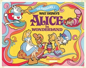 Alice in Wonderland 35mm Film Cell strip very Rare var_e - Foto 1 di 120