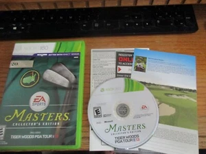 Tiger Woods PGA Tour 13 Masters Collector's Edition XBOX 360 Complete Free Ship - Picture 1 of 1