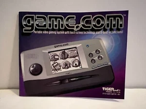 Tiger Game.com Portable Gaming System Original Manual Only 71-516 - Picture 1 of 2