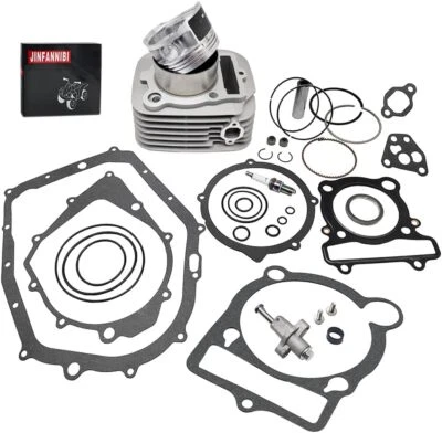 Cylinder Piston Top End Gasket Kit 83mm for Yamaha Big Bear 350 4x4 YFM350 87-99 — 第 1/4 张图片