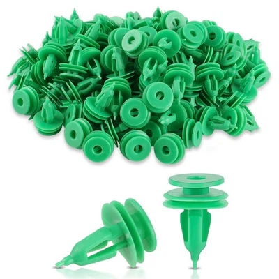 100 Nylon Door Panel Retainer Clips Fastener for Jeep Grand Cherokee WJ ZJ WK XJ - Image 1 of 4