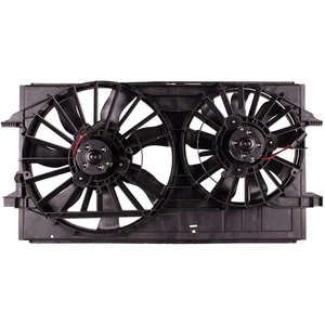 Fits 08-09 Saturn Aura Radiator & Condenser Fan Assembly w/Two Fans 674-849 - Bild 1 von 1