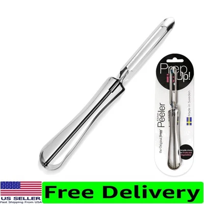 Pelador de verduras ergonómico Jonas - acero inoxidable resistente al óxido 6,5 pulgadas Foto 1 de 4