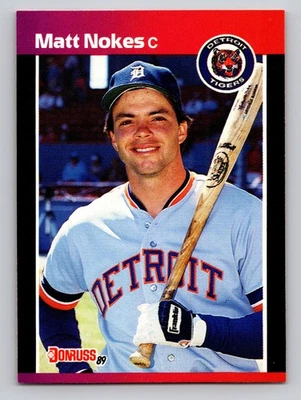 1989 Donruss - Matt Nokes #116 *Denotes* Next to PERFORMANCE - Image 1 of 2