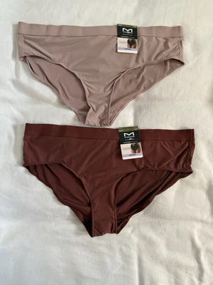 NUEVO Maidenform Hipster Básicamente Sexy Bragas Hipster MUW005 X-Grande 2 Pares Foto 1 de 4