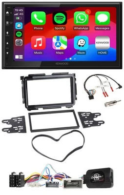 Kenwood Lenkrad USB DAB 2DIN Bluetooth Autoradio für Honda HR-V RU ab 2015 schwa - Bild 1 von 4