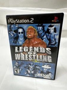 Legends of Wrestling 2001, Sony PlayStation 2, 2004, gereinigt getestet CIB - Bild 1 von 4