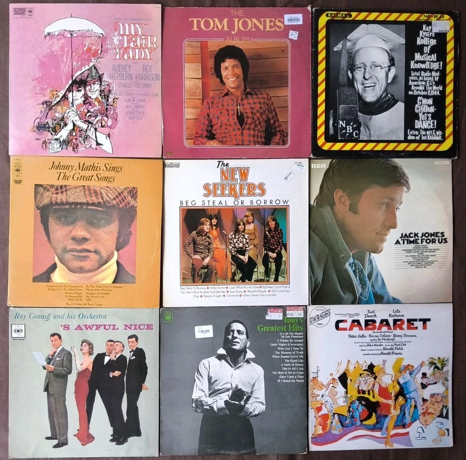 7.  JOBLOT BUNDLE:   72 X  VINYL LP"S MIXED GENRES - Image 1 of 4