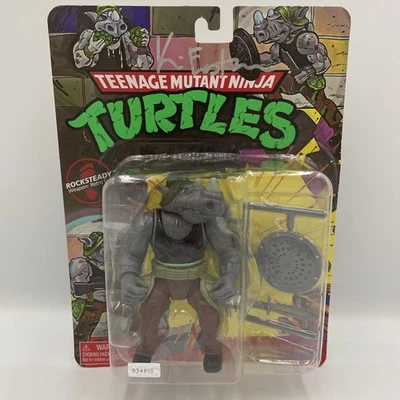 TMNT Rocksteady Action Figure Kevin Eastman Signature COA Playmates 2022 Auto - Image 1 of 4