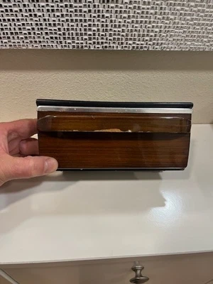 Cenicero madera cebrano mercedes-benz r107 380sl 450sl 560sl Foto 1 de 4