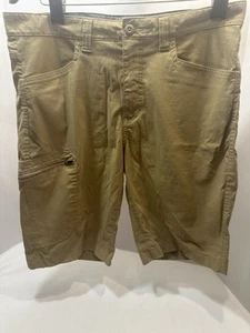 Pantalones Cortos Carga Viaje Eddie Bauer Para Hombre Talla 32 Marrón Nylon Spandex Aire Libre - Imagen 1 de 11