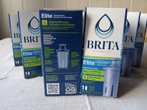 (Pack of 12) Brita Elite Replacement Filter for Brita Water Pitchers (OB06) NIB - Picture 1 of 4
