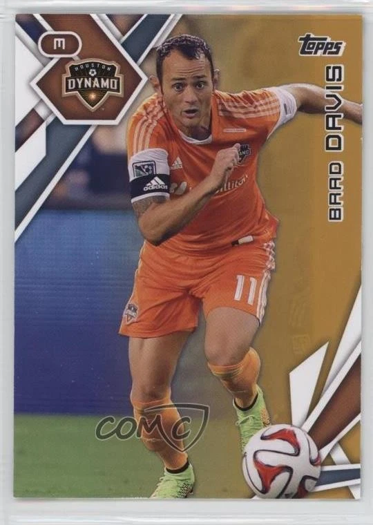 2015 Topps MLS Gold /25 Brad Davis #128 - Image 1 of 2
