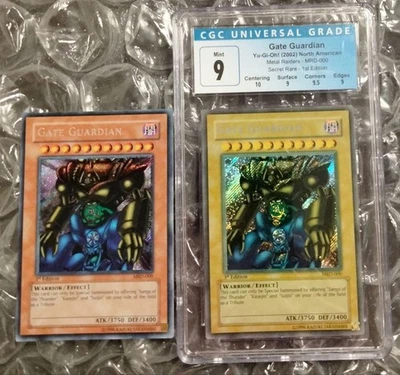 Yu-Gi-Oh! ERROR Faded 1st Early  Gate Guardian MRD-000 871814 - Image 1 of 4