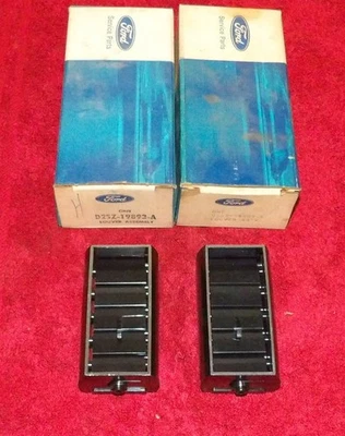 1972-76 Thunderbird 1973-78 Galaxie LTD Granada NOS DASH A/C AIR VENT REGISTERS - Image 1 of 4