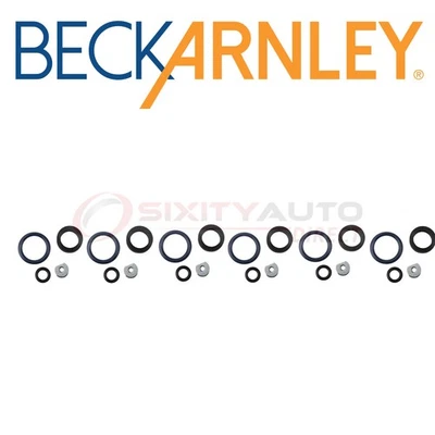 6 pc Beck Arnley Fuel Injector O-Ring for 1994-1996 Nissan 300ZX 3.0L V6 - hh - Image 1 of 4