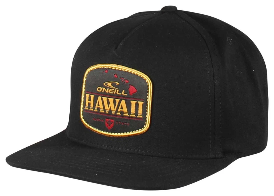 Sombrero O'Neill Hawaii Snapback - Negro - Nuevo Foto 1 de 1