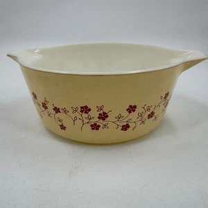 Vintage Pyrex Schüssel Blumendesign Mischen Servieren Geschirr 475-B 10 Zoll - Bild 1 von 7